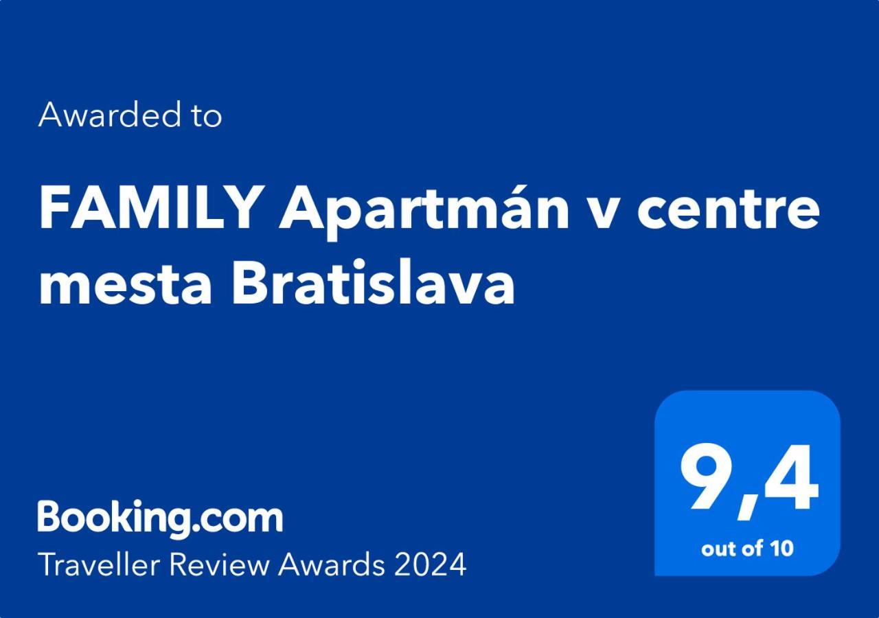 Family Apartman V Centre Mesta Bratislava Appartement Buitenkant foto